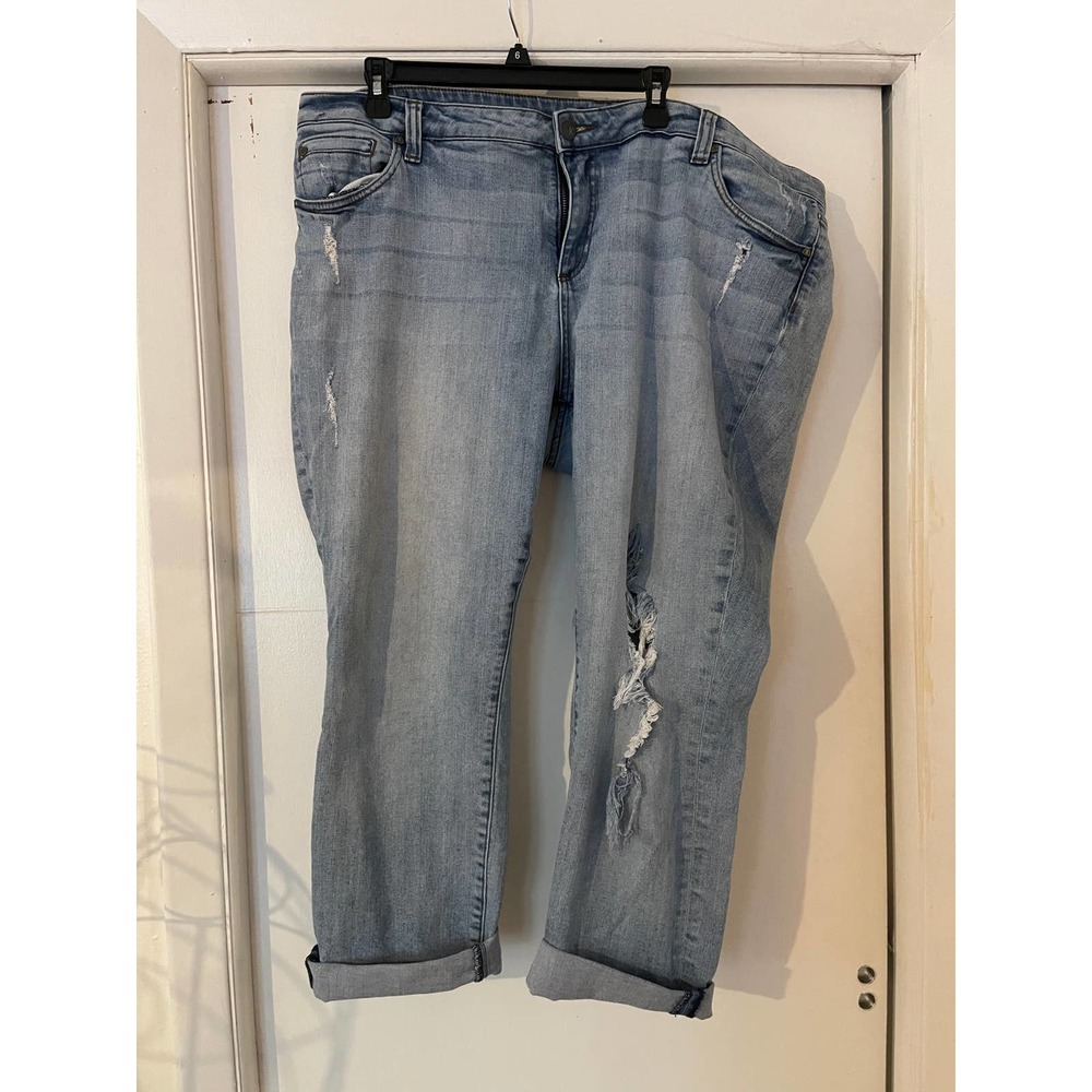 Kut From the Kloth Distressed Boyfriend Jeans 20W